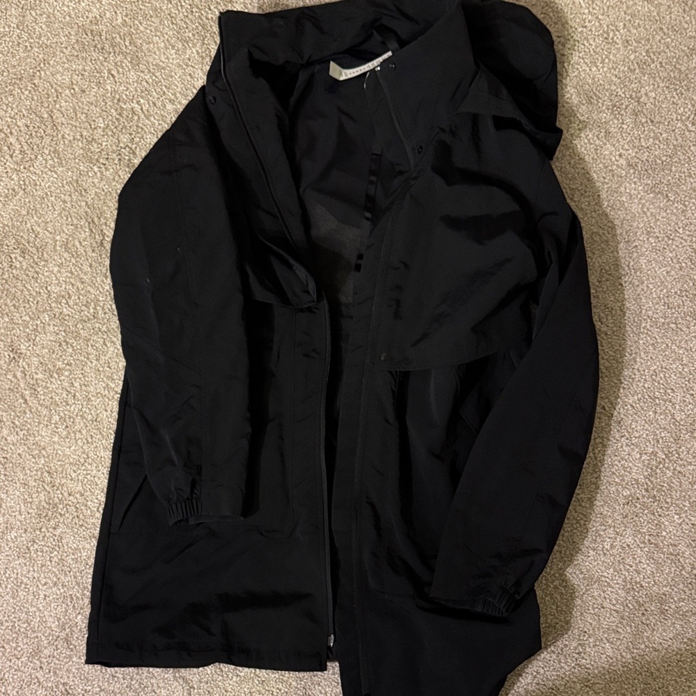 Lululemon Always Effortless Long Jacket Black Size 6 - Picture 2 of 8